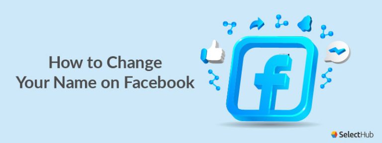 How to change your profile name on Facebook